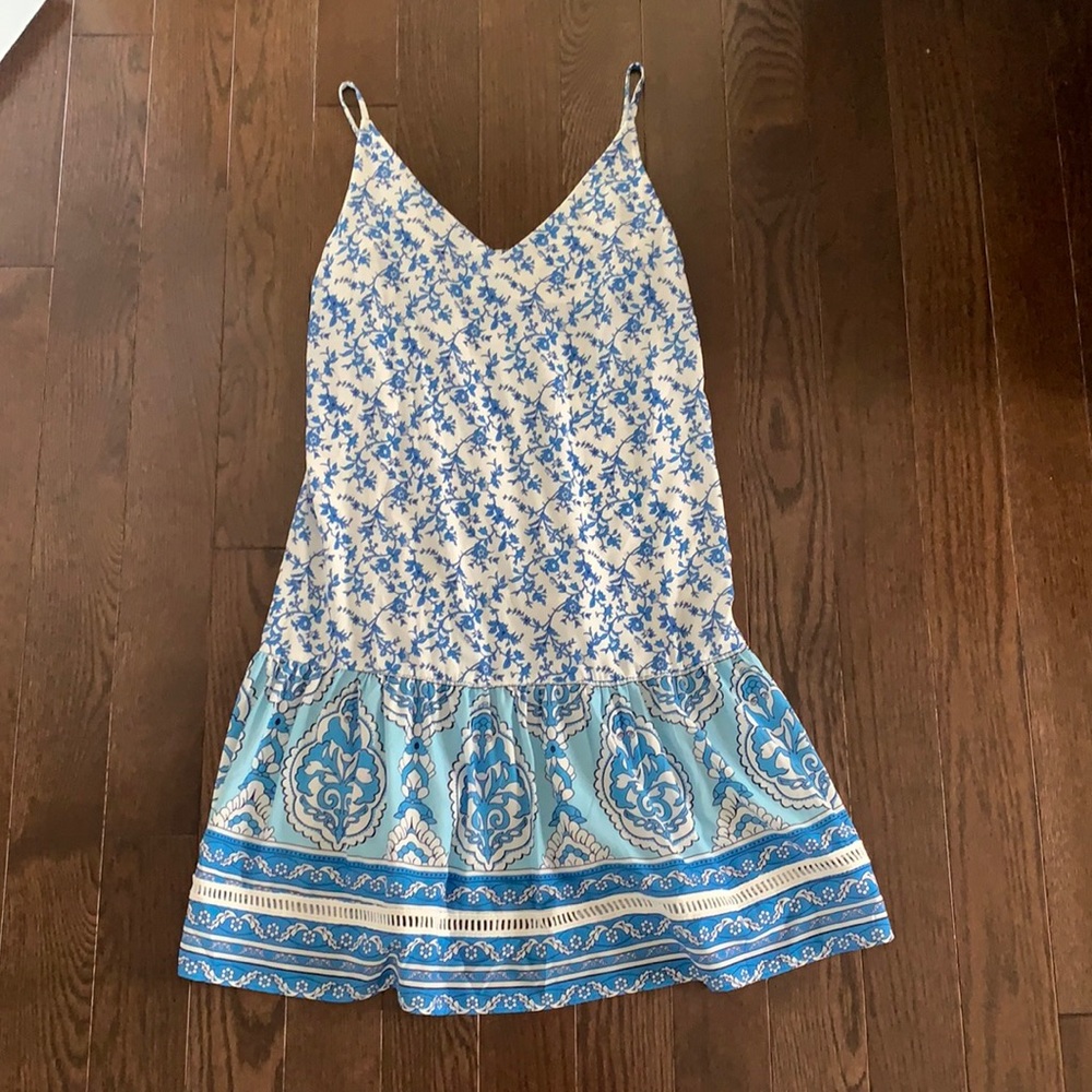 Amazon Fashion Blue floral dress